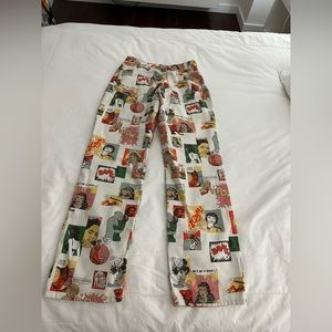 Reformation comic high rise jeans